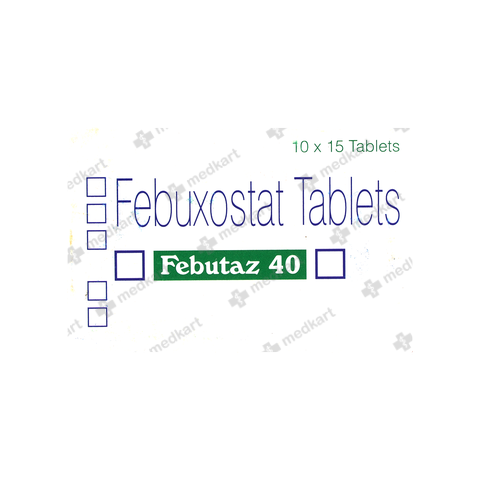 FEBUTAZ 40MG TABLET 15'S