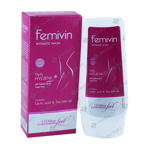Buy FEMIVIN Wash 100 ML online at Medkart - Trusted feminine care solution.