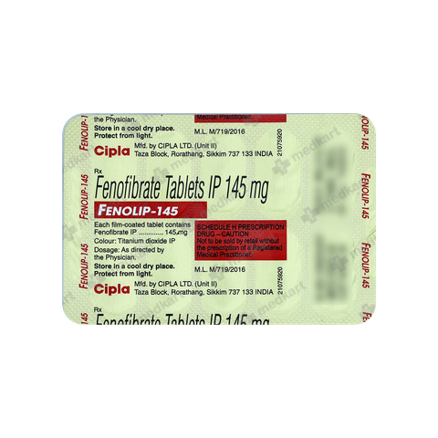 FENOLIP 145MG TABLET