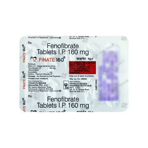 FINATE 160MG TABLET 10'S