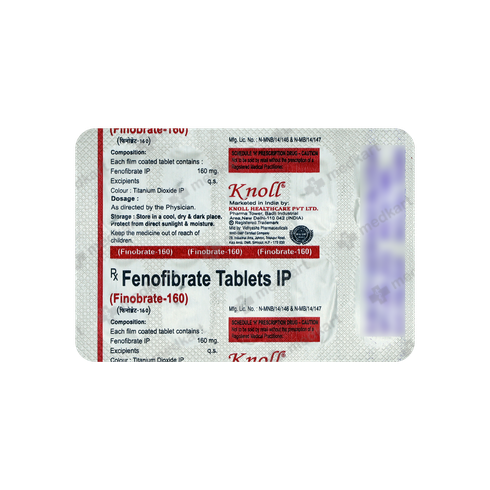 Finobrate 160 Tablet – Price, Uses & Side Effects
