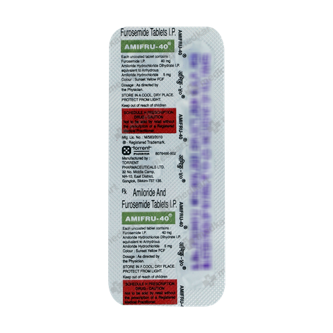 Order AMIFRU 40 online at Medkart