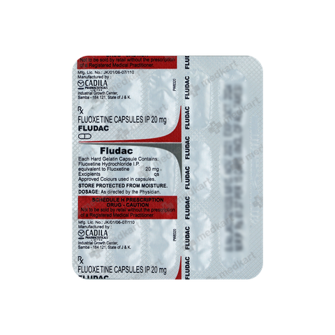 FLUDAC 20mg CAPSULE