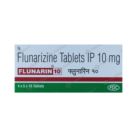 FLUNARIN 10MG TABLET 10'S