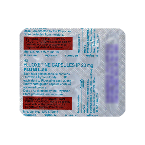 FLUNIL 20MG CAPSULE 10'S