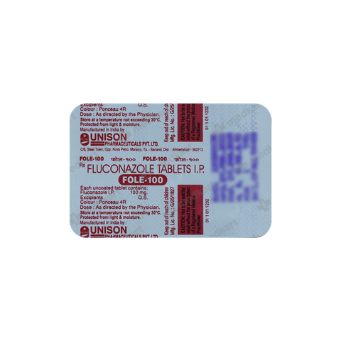 FOLE 100MG TABLET 1'S