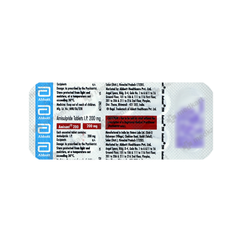 AMISANT 200MG TABLET 10'S