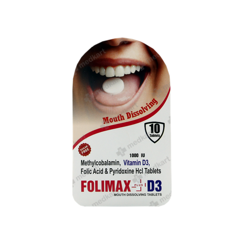 FOLIMAX PLUS D3 TABLET 10'S