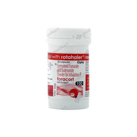 FORACORT 100MCG ROTACAP 30'S
