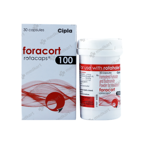 FORACORT 100MCG ROTACAP 30'S