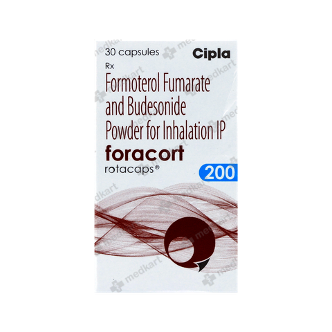 FORACORT 200MCG ROTACAP 30'S