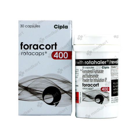 FORACORT 400MCG ROTACAP 30'S