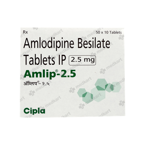 AMLIP 2.5MG TABLET 10'S