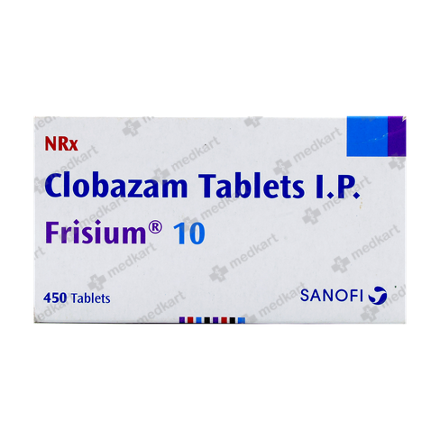 FRISIUM 10MG TABLET 15'S