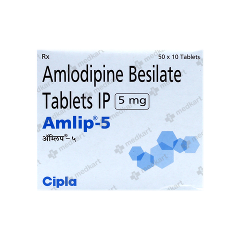 AMLIP 5MG TABLET 10'S
