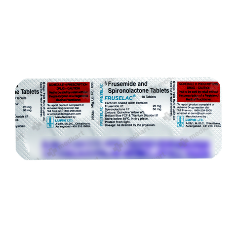 FRUSELAC TABLET 10'S