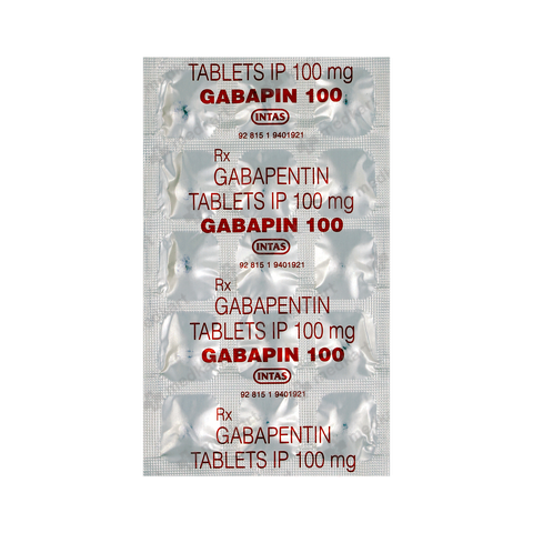 GABAPIN 100MG TABLET 15'S