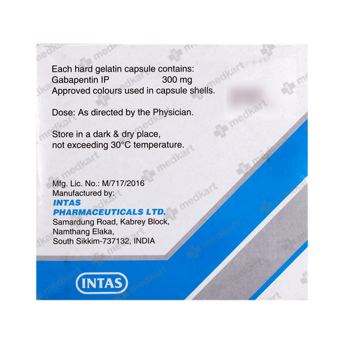 Order GABAPIN 300 online at Medkart