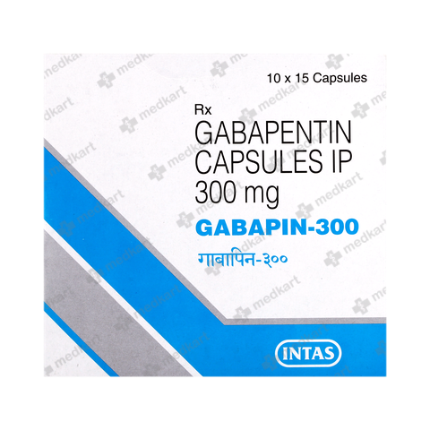 GABAPIN 300MG CAPSULE 15'S