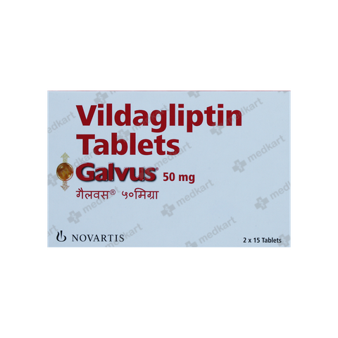 GALVUS 50MG TABLET 14'S