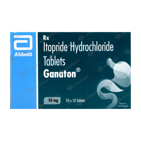 GANATON 50MG TABLET 10'S