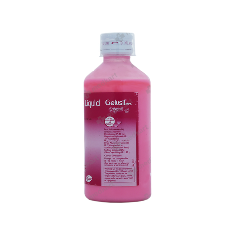 GELUSIL MPS ORIGINAL SUGAR FREE MINT LIQUID 200 ML