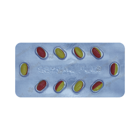 GEMCAL PLUS CAPSULE 10'S