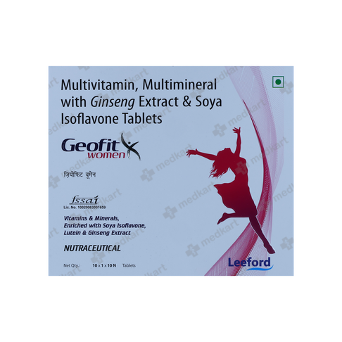 GEOFIT WOMEN TABLET 10'S