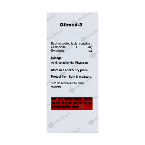 GLIMED 3MG TABLET 10'S