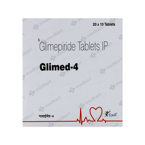 GLIMED 4MG TABLET 10'S