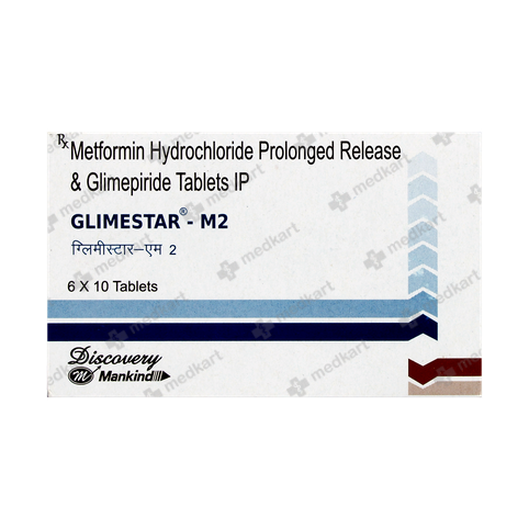 GLIMESTAR M 2MG TABLET 10'S