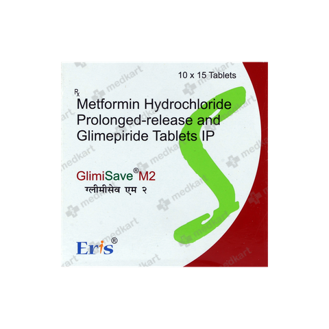 GLIMISAVE M 2MG TABLET 15'S