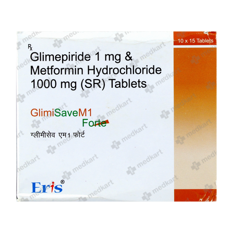GLIMISAVE M1 FORTE TABLET 15'S