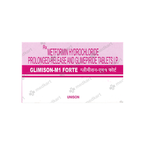 GLIMISON M1 FORTE TABLET 10'S