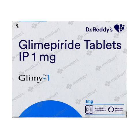 GLIMY 1MG TABLET 15'S