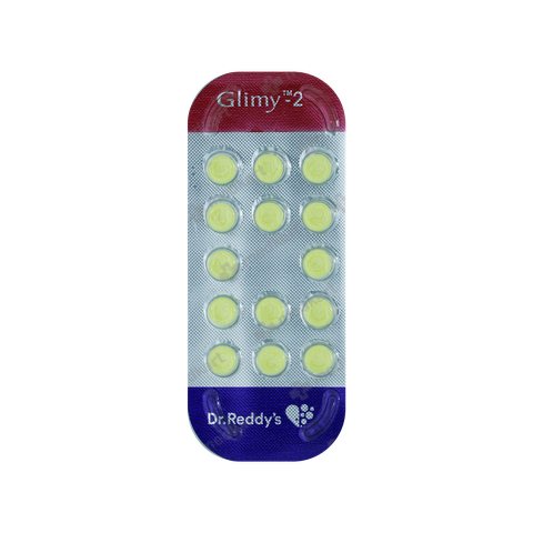 GLIMY 2MG TABLET 14'S