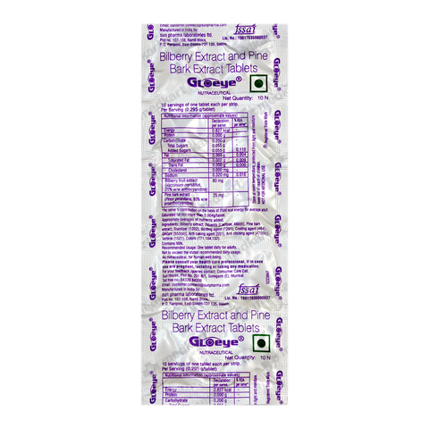 GLOEYE TABLET 10'S