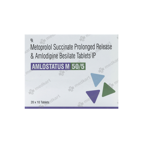 AMLOSTATUS M 5/50MG TABLET 10'S