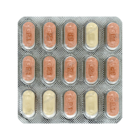 GLYCOMET GP 1MG TABLET 15'S