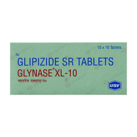 GLYNASE XL 10MG TABLET 10'S