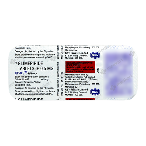GP 0.5MG TABLET 10'S