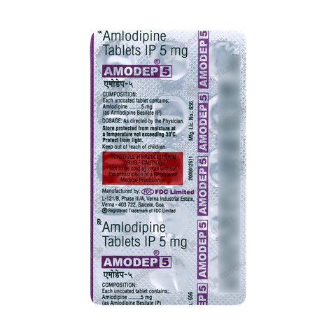 AMODEP 5MG TABLET 15'S