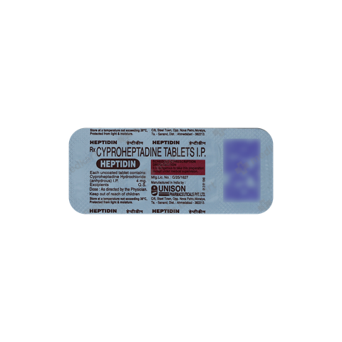 HEPTIDIN 4MG TABLET 10'S