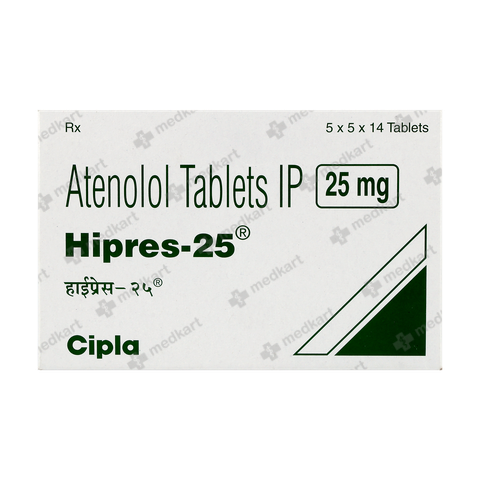HIPRES 25MG TABLET 14'S
