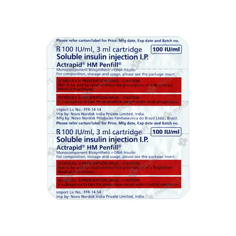 human-actrapid-penfill-3-ml