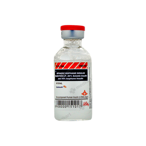 HUMINSULIN 30/70 40IU VIAL 10 ML