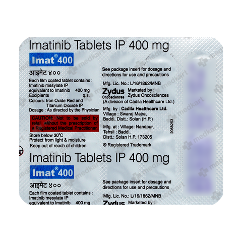 IMAT 400MG TABLET 10'S