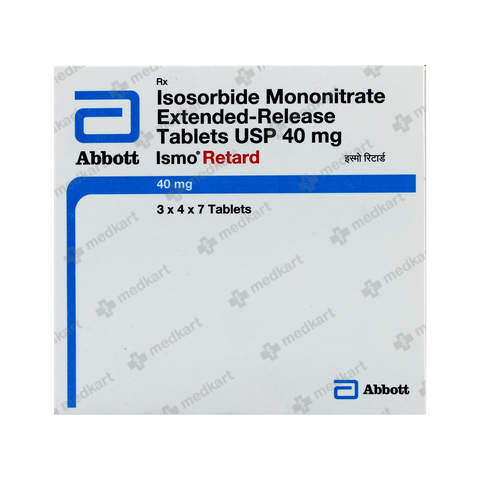 ISMO RETARD 40MG TABLET 7'S