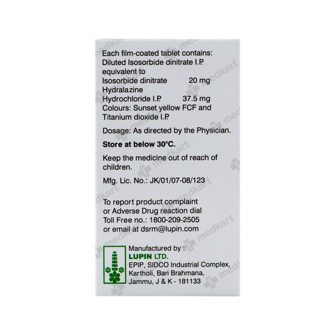 ISOLAZINE TAB 1X15