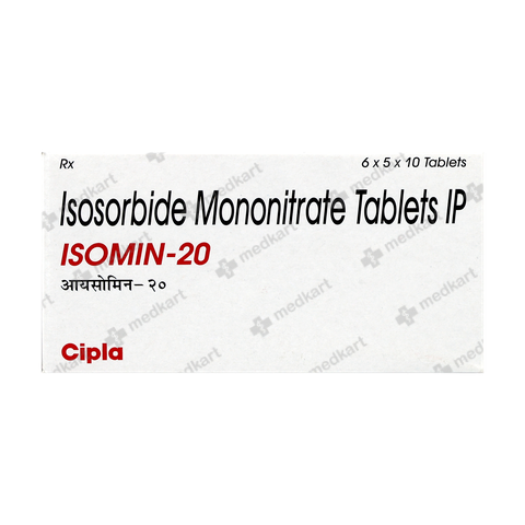 ISOMIN 20MG TABLET 10'S